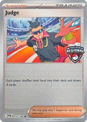 Judge - 076/088 (Regional Championships) [League and Championship Cards]