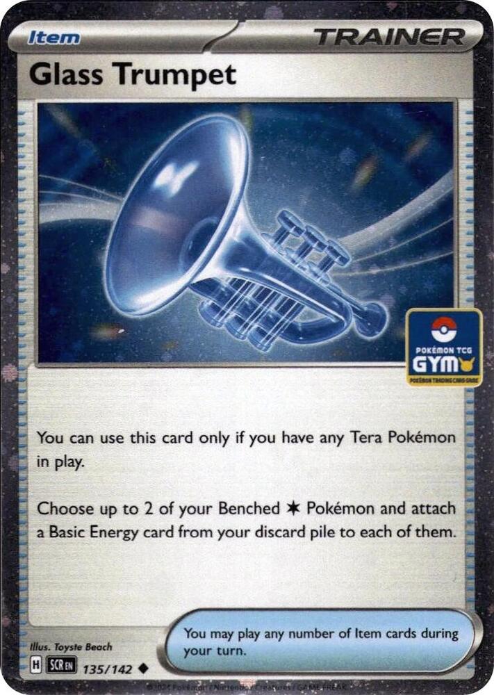 Glass Trumpet (Gym Stamp Asia Exclusive) (135/142) [Miscellaneous Cards and Products]