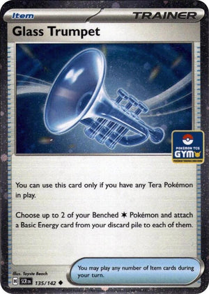 Glass Trumpet (Gym Stamp Asia Exclusive) (135/142) [Miscellaneous Cards and Products]
