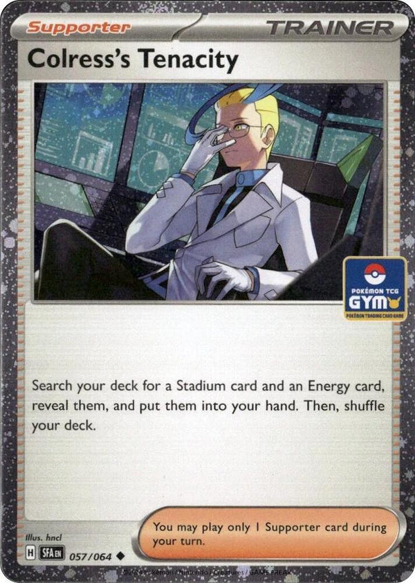 Colress's Tenacity (Gym Stamp Asia Exclusive) (057/064) [Miscellaneous Cards and Products]