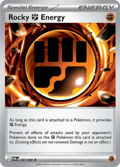 Rocky Fighting Energy (087/088) [Deck Exclusives]