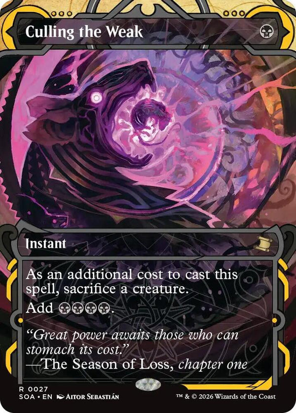 Culling the Weak (27) [Secrets of Strixhaven: Mystical Archive]