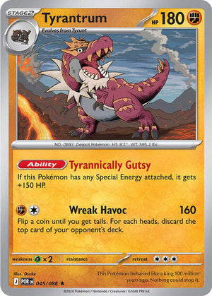 Tyrantrum (045/088) [Deck Exclusives]
