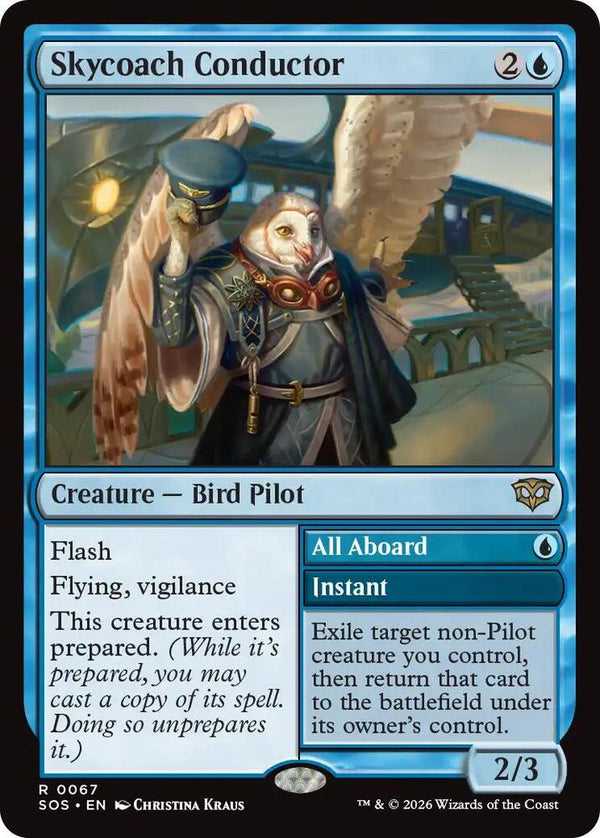 Skycoach Conductor (67) [Secrets of Strixhaven]