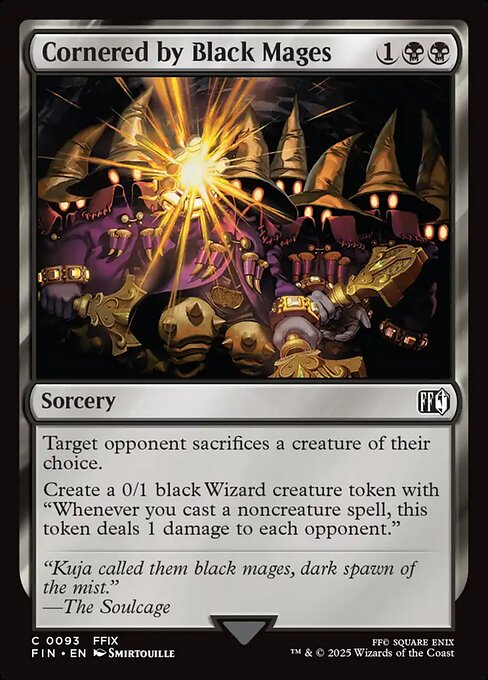 Cornered by Black Mages (93) [Final Fantasy]
