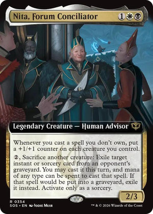 Nita, Forum Conciliator (Extended Art) (354) [Secrets of Strixhaven]