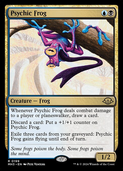 Psychic Frog (199) [Modern Horizons 3]