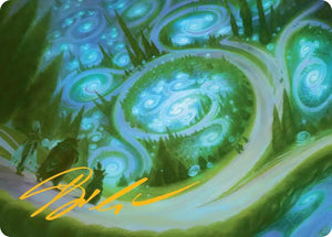 Mathemagics Art Card (Gold-Stamped Signature) (8) [Secrets of Strixhaven Art Series]