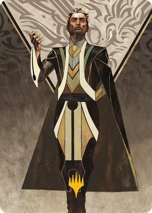 Ral Zarek, Guest Lecturer Art Card (Gold-Stamped Planeswalker Symbol) (27) [Secrets of Strixhaven Art Series]