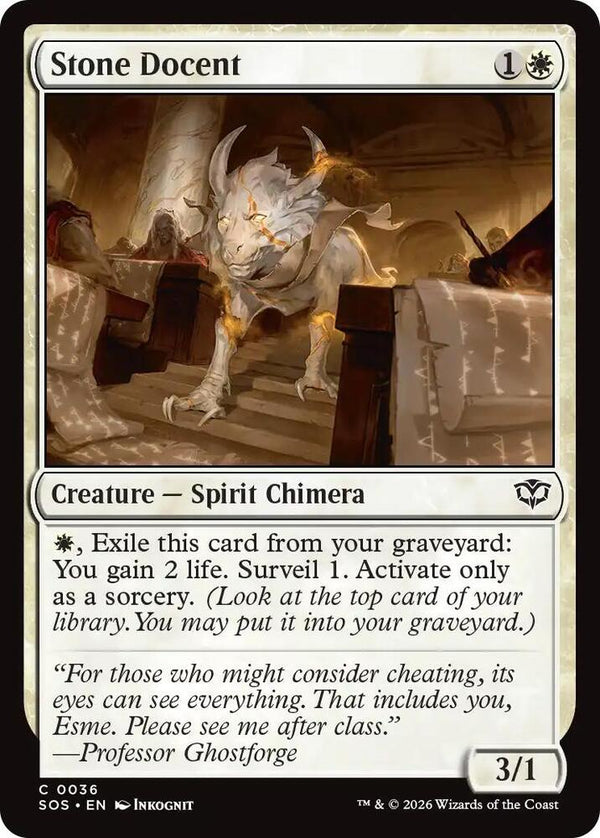 Stone Docent (36) [Secrets of Strixhaven]