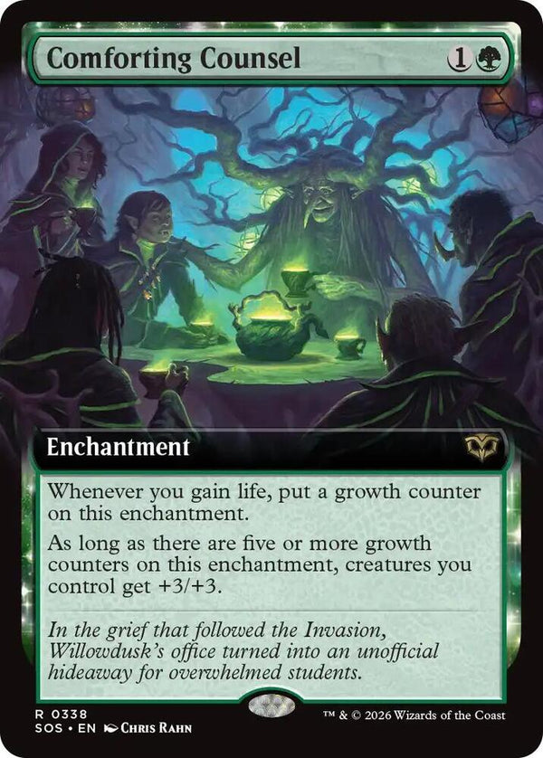 Comforting Counsel (Extended Art) (338) [Secrets of Strixhaven]