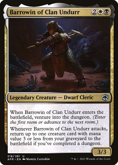 Barrowin of Clan Undurr (218) [Adventures in the Forgotten Realms]