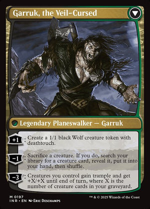 Garruk Relentless // Garruk, the Veil-Cursed (197) [Innistrad Remastered] Reverse