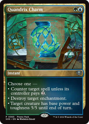 Quandrix Charm (365) [Secrets of Strixhaven Promos]