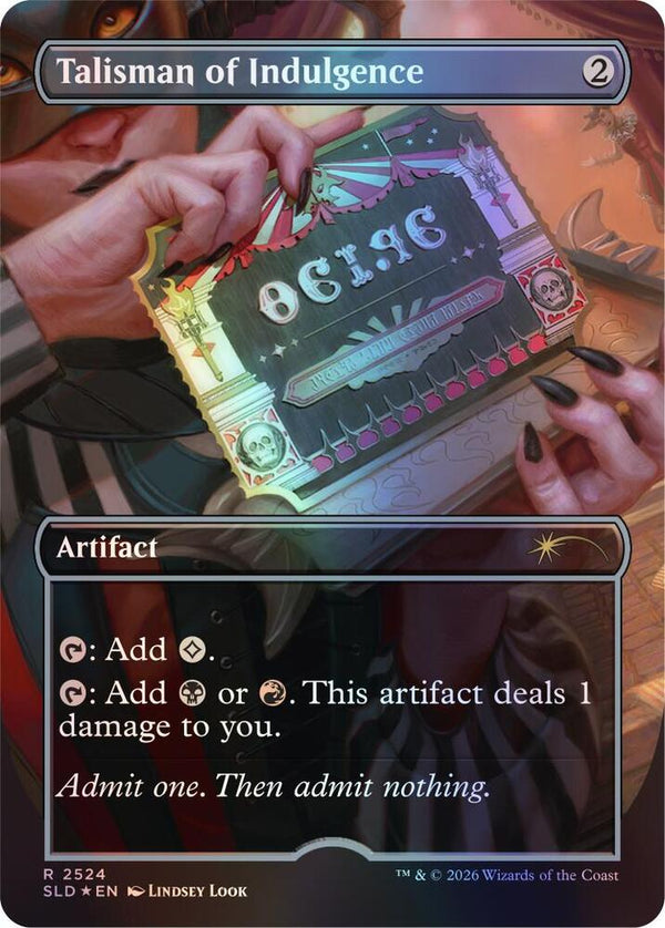 Talisman of Indulgence (2524) [Secret Lair Drop]