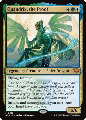 Quandrix, the Proof (218) [Secrets of Strixhaven Promos]