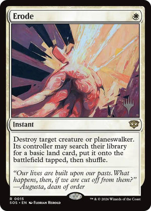 Erode (15) [Secrets of Strixhaven Promos]