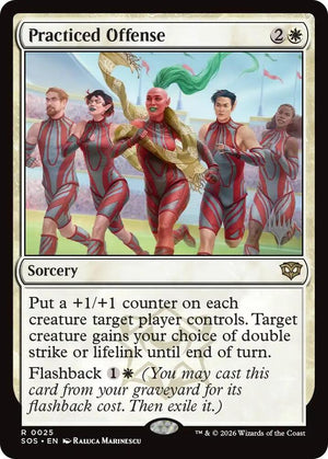 Practiced Offense (25) [Secrets of Strixhaven Promos]