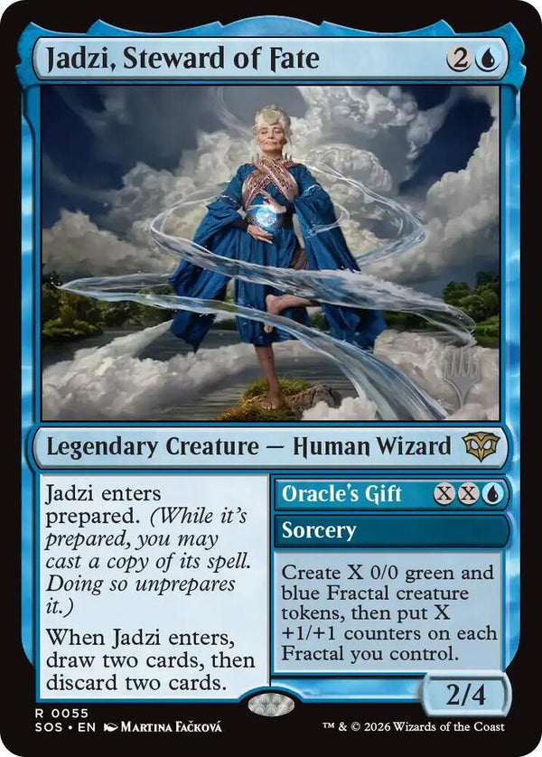 Jadzi, Steward of Fate (55) [Secrets of Strixhaven Promos]
