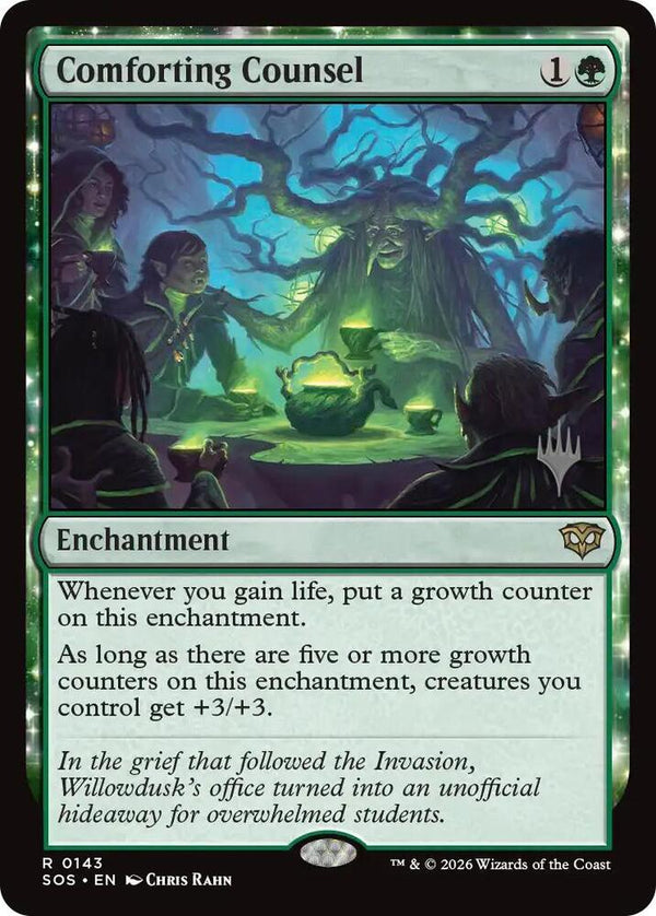 Comforting Counsel (143) [Secrets of Strixhaven Promos]