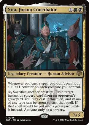 Nita, Forum Conciliator (206) [Secrets of Strixhaven Promos]