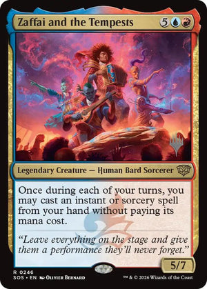 Zaffai and the Tempests (246) [Secrets of Strixhaven Promos]