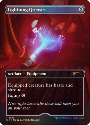 Lightning Greaves (2526) [Secret Lair Drop]