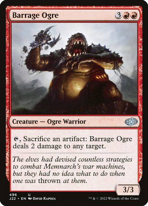 Barrage Ogre (496) [Jumpstart 2022]
