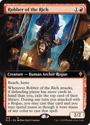 Robber of the Rich (365) [Throne of Eldraine] [Extended Art]