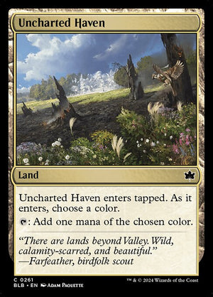 Uncharted Haven (261) [Bloomburrow]