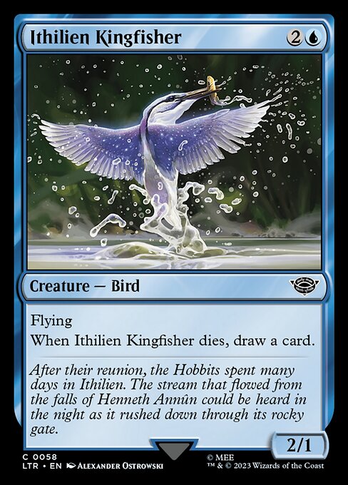 Ithilien Kingfisher (58) [The Lord of the Rings: Tales of Middle-earth]