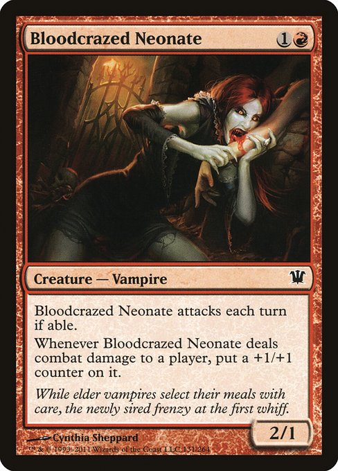 Bloodcrazed Neonate (131) [Innistrad]