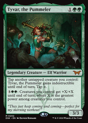 Tyvar, the Pummeler (202p) [Duskmourn: House of Horror Promos]