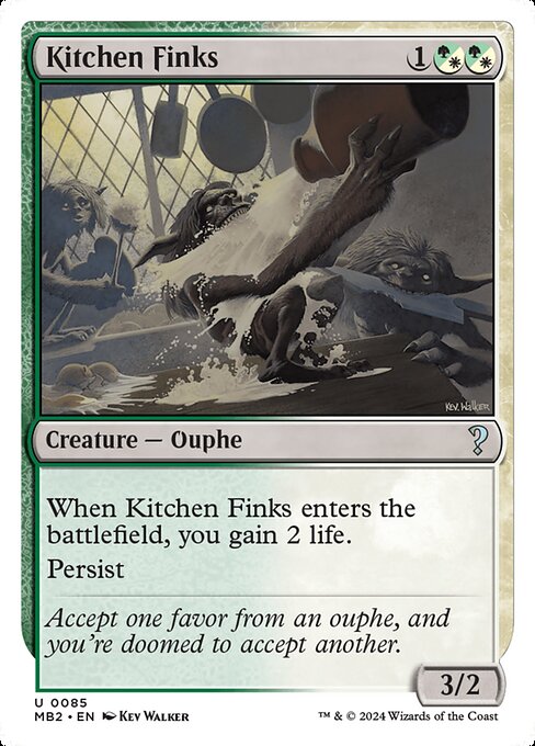 Kitchen Finks (85) [Mystery Booster 2]