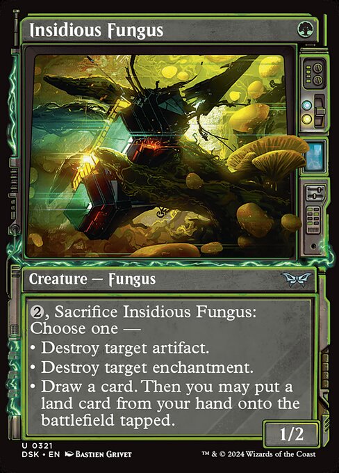 Insidious Fungus (321) [Duskmourn: House of Horror]