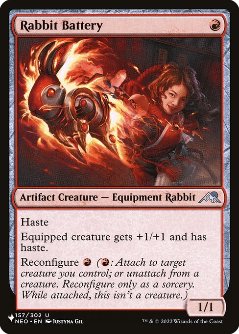 Rabbit Battery (NEO-157) [The List]
