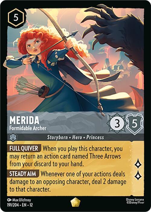 Merida - Formidable Archer (191/204) [Wilds Unknown]