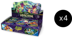 Disney Lorcana Attack of the Vine Booster Box Case