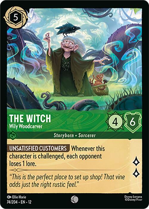 The Witch - Wily Woodcarver (74/204) [Wilds Unknown]