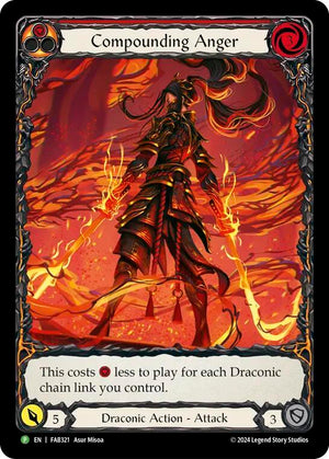 Compounding Anger - FAB321 [Flesh and Blood Promo Cards]