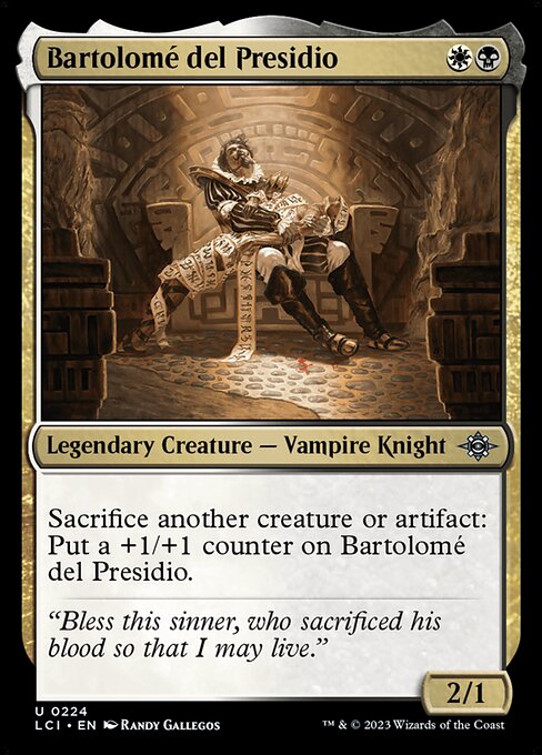 Bartolomé del Presidio (224) [The Lost Caverns of Ixalan]