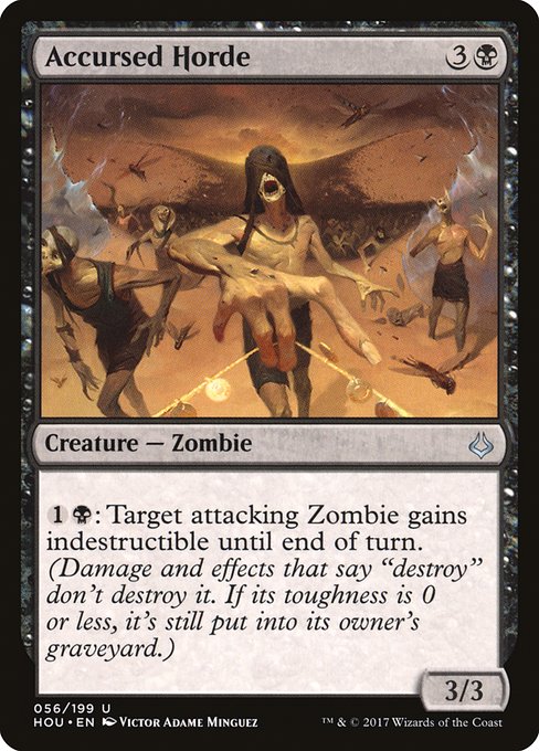 Accursed Horde (56) [Hour of Devastation]