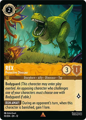 Rex - Protective Dinosaur (10/204) [Wilds Unknown]