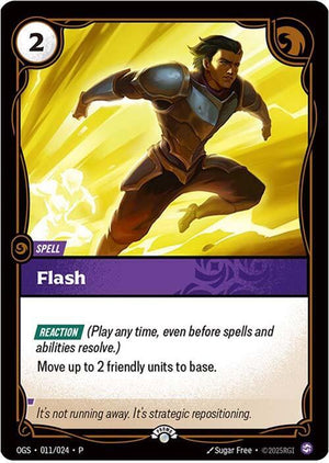 Flash (011/024) [Riftbound Organized Play Promotional Cards]
