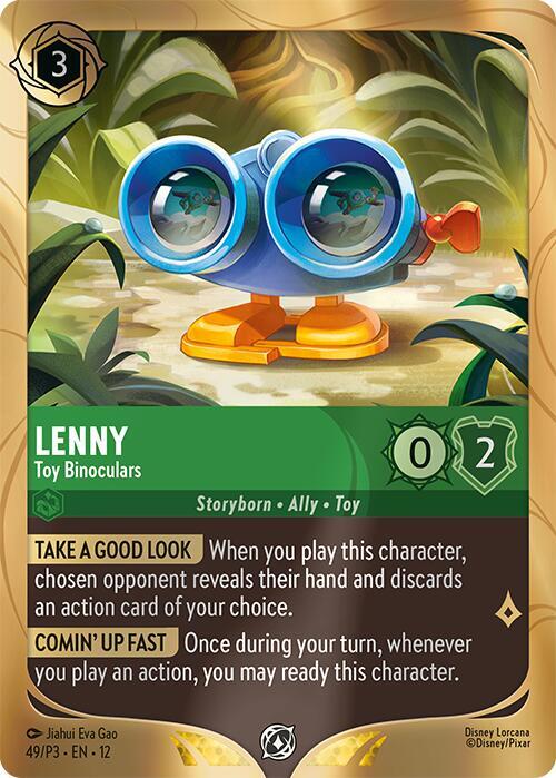 Lenny - Toy Binoculars (49) [Disney Lorcana Promo Cards]