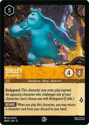 Sulley - The New Boss (58) [Disney Lorcana Promo Cards]