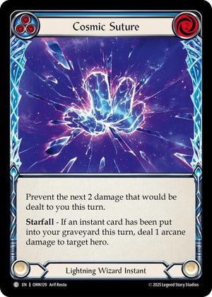 Cosmic Suture (Blue) (OMN129) [Omens of the Third Age]
