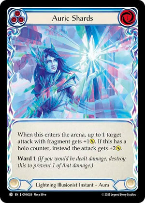 Auric Shards (Blue) (OMN029) [Omens of the Third Age]