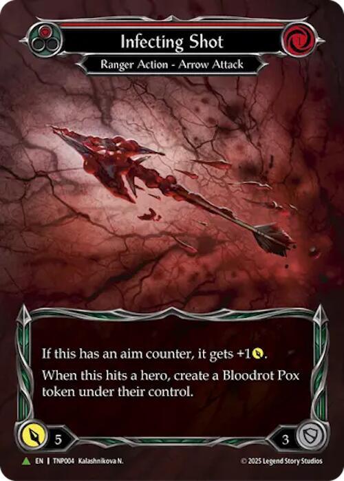 Infecting Shot (Red) (Marvel) - TNP004 [Flesh and Blood Promo Cards]