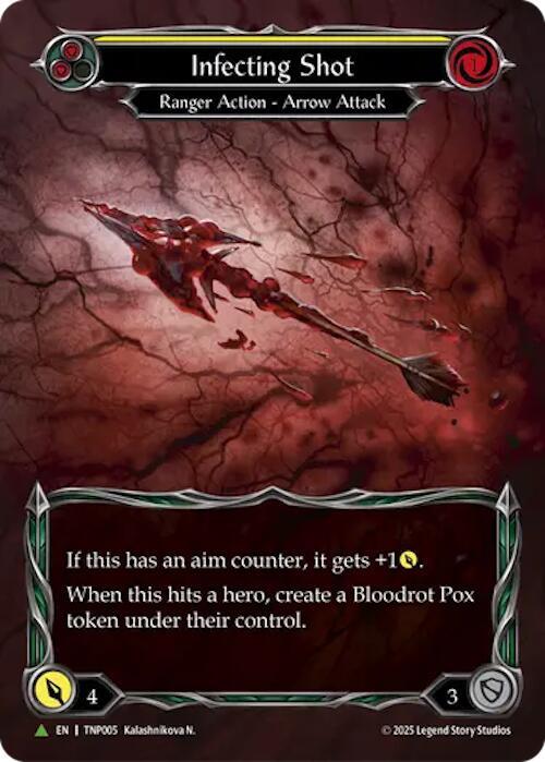Infecting Shot (Yellow) (Marvel) - TNP005 [Flesh and Blood Promo Cards]